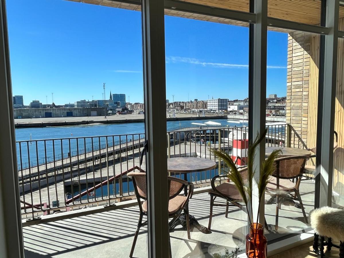 Apartment Directly To Seafront Of Bassin 7 With Big Balcony And Free Parking Århus Exterior foto